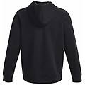 rival fleece m felpa con cappuccio uomo black xl