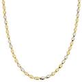 collana uomo oro giallo bianco gl100362
