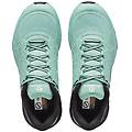 spin ultra scarpe trail running donna black/light green 39 eu