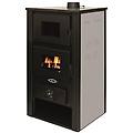 blinky stufa acciaio londra con forno tortora