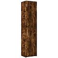 - mobile sottile rovere fumo 50x42 5x225 cm in truciolato