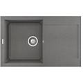 lavello 1 vasca (79x50cm) easy 300 cemento opaco lgy30048