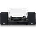 ls-101bk piatto audio giradischi con trasmissione a cinghia nero