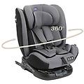 unico evo i-size seggiolino auto 0-36 kg omologato ece r129/03 isofix girevole a 360° e