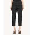 pantaloni ariel carrot in gabardina compact