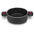 tegame in alluminio antiaderente con maniglie pieghevoli click & cook diam. 20cm