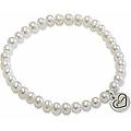 bracciale di perle donna argento 925 gioiello yel301-s12