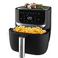 - friggitrice ad aria cecofry 03214 capacità 5. 5 litri 1700 watt colore inox / nero