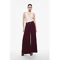 pantaloni palazzo eleganti tinta unita