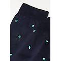 calze corte in filo di scozia uomo blu taglia 42-43