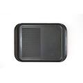 professionale piastra dual grill per barbecue in alluminio antiaderente di risolì dim. 30x22