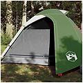 - tenda da campeggio a cupola per 3 persone verde impermeabile