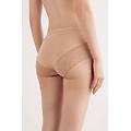slip vita alta in microfibra e pizzo donna naturale taglia 7