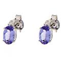 orecchini donna promesse diamanti tanzanite orov64ta