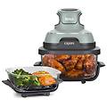 friggitrice ad aria crispi fn101eusg 3 8 l 1700 w con contenitori in vetro removibili