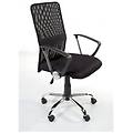 - sedia ufficio in microfibra nero struttura in metallo mod. classic cod. 0544