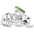 impastatrice planetaria robot da cucina multifunzione potente motore da 1200w con illuminazione led