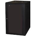 armadio rack 19 20 unita` da muro (a)995x (l)600 x profondita 450 mm. colore nero porta vetro