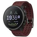 vertical gps watch black ruby