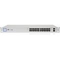 switch gestito unifi us-24-500w con 24 porte gigabit poe rj45 e 2 porte sfp.