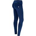 jeggings push up wr. up skinny vita media in cotone organico dark jeans-seams on tone donna xxs