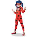 - costume miraculous ladybug bambina taglia 5/6 anni (105/116 cm)