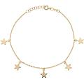 bracciale con charms pendenti donna oro 375 (9kt) gioiello au9brmstg