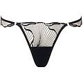 bluebella marabel perizoma nero/trasparente