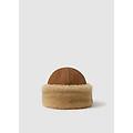 - colbacco beige scuro con bordo in pelliccia sintetica donna beige scuro taglia 56