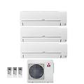 climatizzatore condizionatore electric linea smart trial split inverter msz-hr r-32 9000+12000+12000