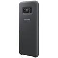 - cover in silicone per galaxy s8 argento / grigio scuro