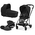platinum trio mios con cloud t plus matt black sepia black