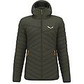 m brenta giacca piumino uomo dark green/black/red 50