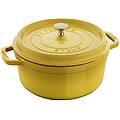 la cocotte cocotte rotonda 24 cm citron