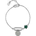 bracciale con stella e pendente capricorno