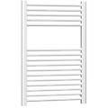 leroy merlin scaldasalviette ad acqua calda 9010 bianco interasse 550 mm l 60 x h 77 cm