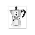 moka express 3 tazze manico anti scottatura adatta a piani cottura gas 130 ml alluminio