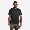 under armour. t-shirt nera uomo palestra regular fit traspirante tshirt ritiro gratis