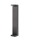 lampioncino led lerna altezza 60 cm alluminio grigio scuro cct