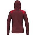 sella dst hyb m giacca ibrida uomo red/dark red 46