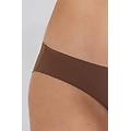 slip taglio vivo in microfibra riciclata donna marrone tamaño s