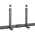 650895 supporto universale soundbar parete nero regolabile 15kg 86-155mm