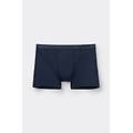 boxer cotone premium mercerizzato con logo uomo blu taglia 5