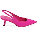 décolleté slingback fucsia tacco 6 cm