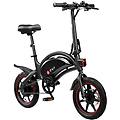 bicicletta elettrica d3f per adulti. 14 pollici. 250 w. 36 v. 10 ah