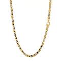 collana uomo oro giallo bianco gl101857