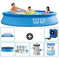 - piscina fuori terra in giro 305x61 cm blu include accessori coordinati a465