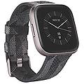 versa 2 health & fitness smartwatch se (nfc) charcoal iron mist grey aluminum
