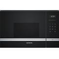 bf525lms0 forno a microonde da incasso solo microonde 20 l 800 w nero acciaio inossidabile