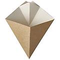 - 86778 vassoio alimentare monouso marrone bianco cartone